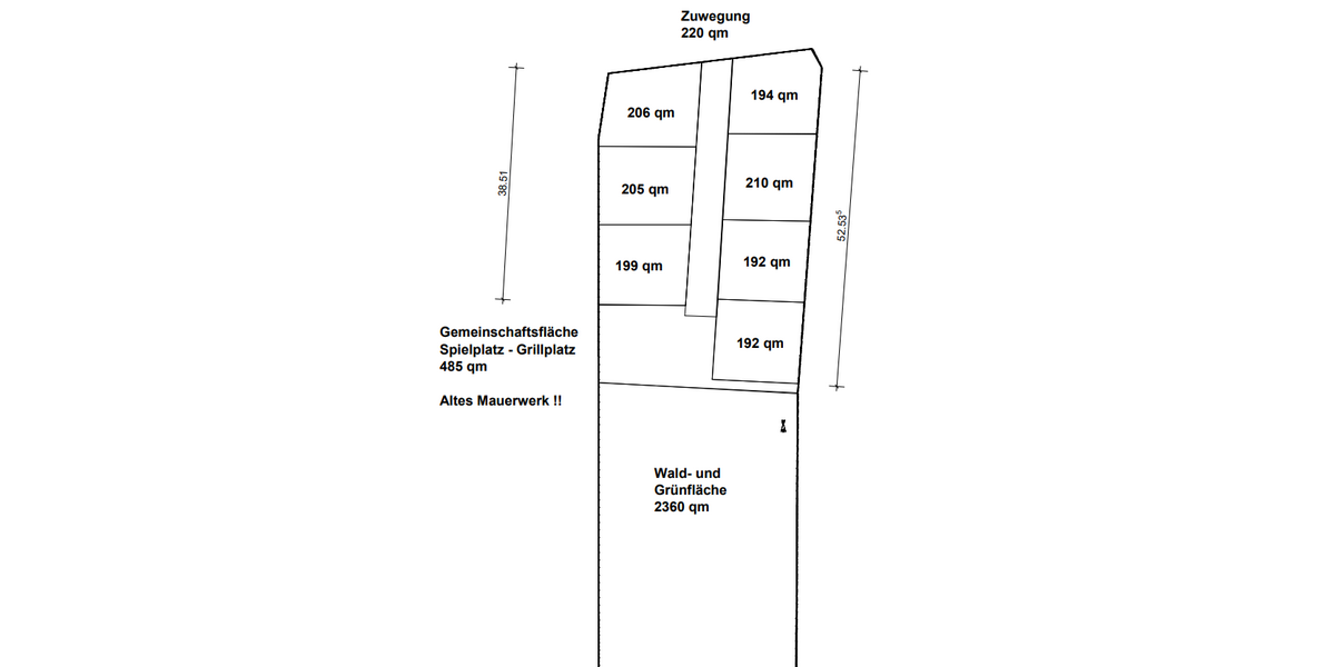 Grundstück zu verkaufen in Klettenberg 27.500 € 205 m² zimmer