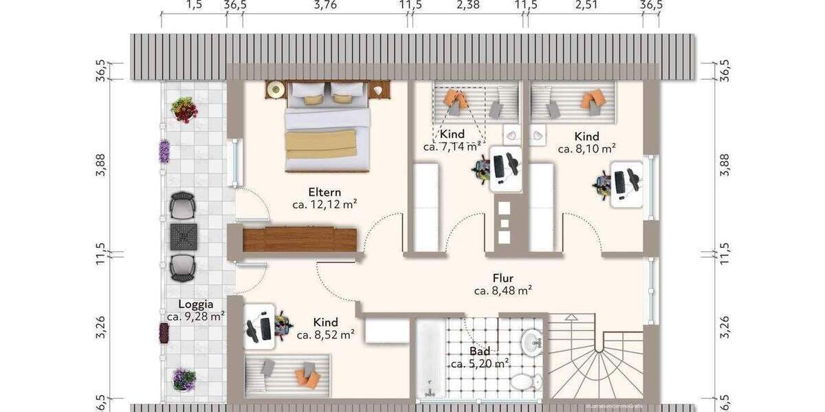 Einfamilienhaus Geeste Klein Hesepe - 5 Zimmer, 135 m&sup2;, 239.900&euro; | Angebot:25692234