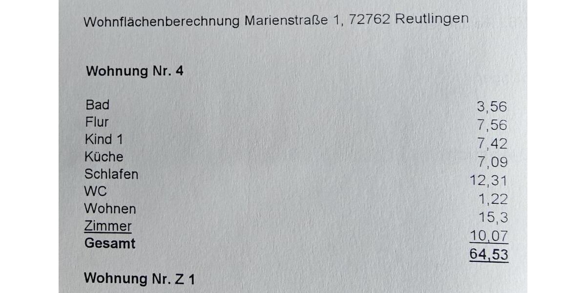 Dachgeschoßwohnung Reutlingen Reutlingen (Kernstadt) - 5 Zimmer, 64 m&sup2;, 219.000&euro; | Angebot:26524699