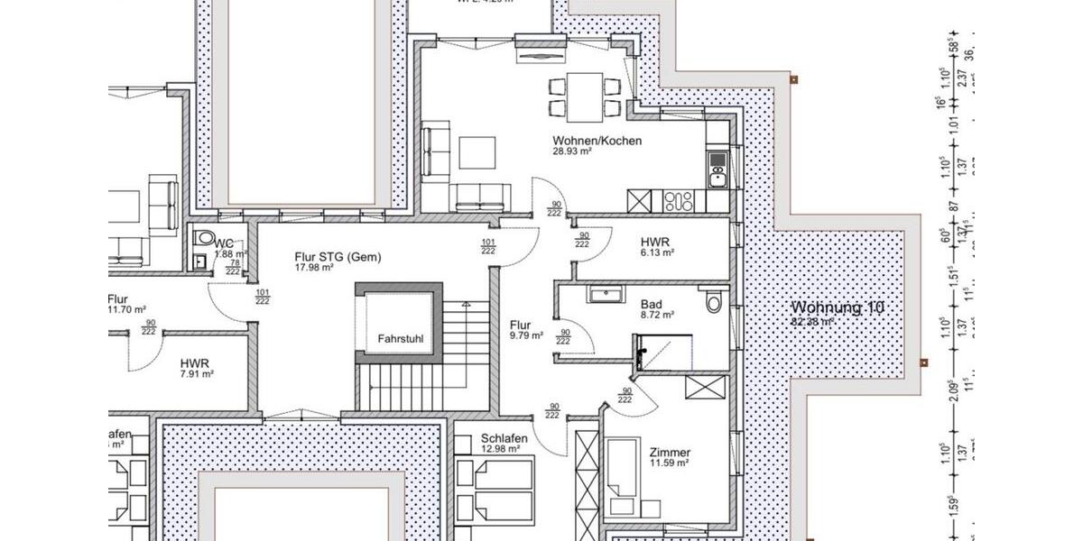 Etagenwohnung Owschlag - 3 Zimmer, 85 m&sup2;, 1.145&euro; | Angebot:25402616