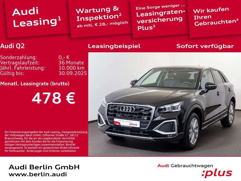 Audi Q2 7.045 km 42.450 € Berlin 10587