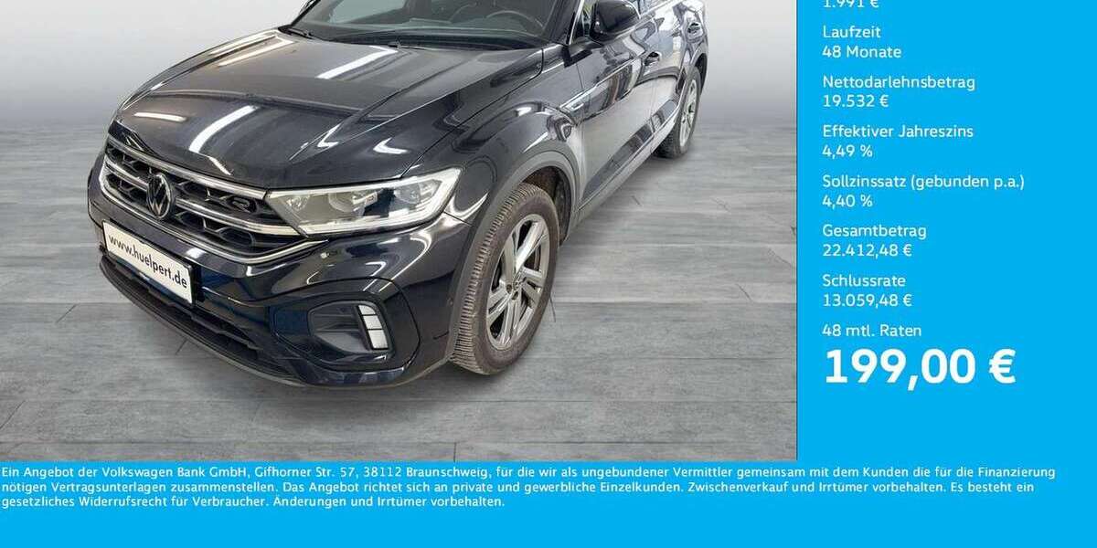 VW T-Roc 42.969 km 21.523 &euro; Bergkamen 59192