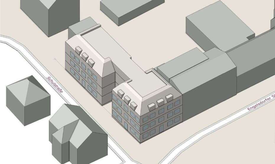 Mölkau: Baugrundstück für Wohn-und Geschäftshaus mit Planung, ca. 1.300 m² BGF zimmer