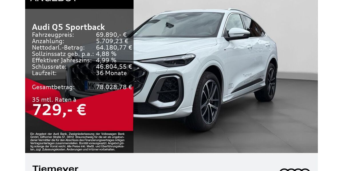 Audi Q5 16.363 km 69.890 &euro; Lüdenscheid 58511