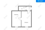 Erdgeschoßwohnung Aken (Elbe) - 1.5 Zimmer, 35 m&sup2;, 245&euro; | Angebot:26264140