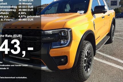 Ford Ranger 19.722 km 49.980 &euro; Neustadt / Donau 93333
