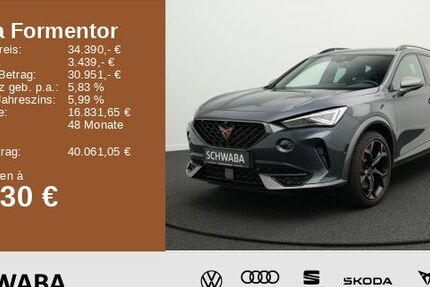 Cupra Formentor 54.700 km 34.390 € Gersthofen 86368