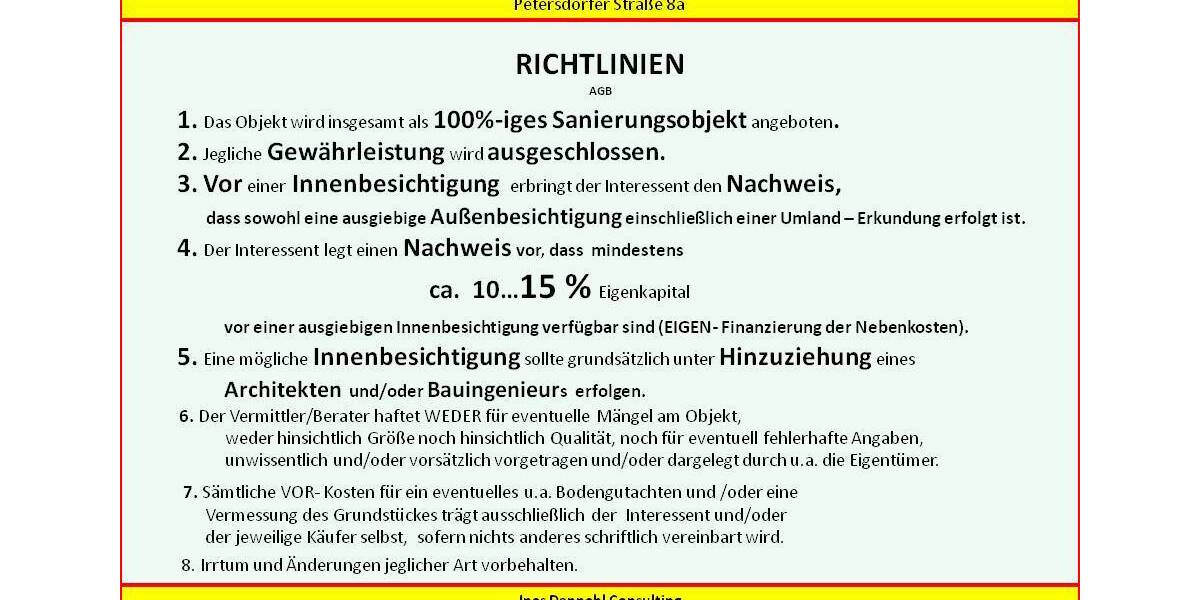 Doppelhaushälfte Zeschdorf Petershagen - 5 Zimmer, 210 m&sup2;, 157.000&euro; | Angebot:26418741