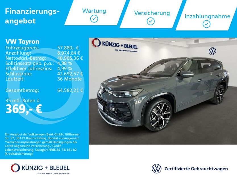 VW Tayron 4.990 km 57.880 € Aschaffenburg 63741