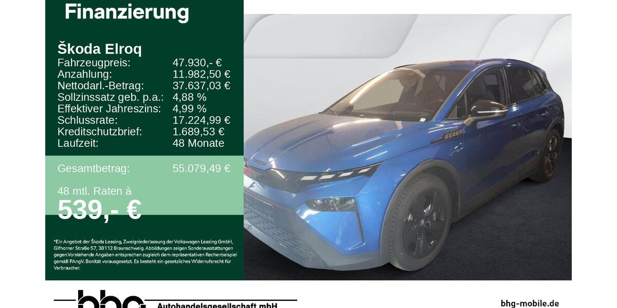 Skoda Elroq 7.261 km 47.930 &euro; Lörrach 79540