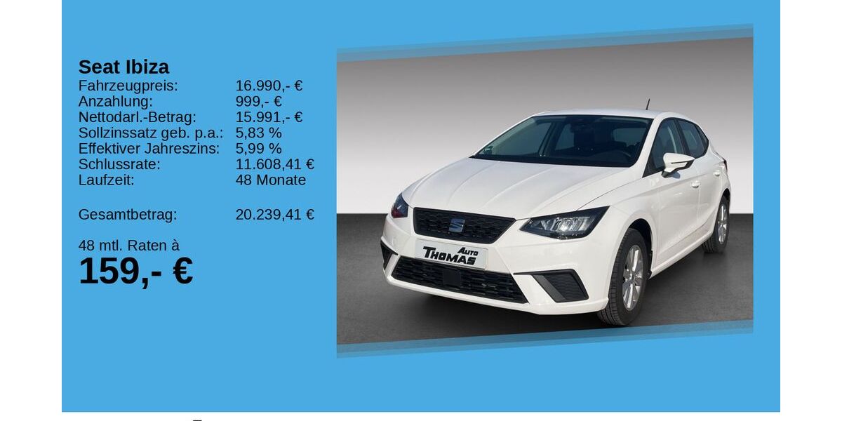 Seat Ibiza 9.310 km 16.990 &euro; Bonn 53227