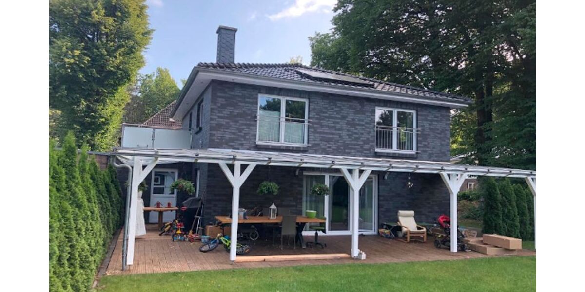 Exklusive Stadthausvilla in Hamburg-Boberg mit eigenem Wald 157 m² möblier für 10 Mon. - Mehrfamilienhaus, Wohnhaus Hamburg Lohbrügge | Angebot:26633734