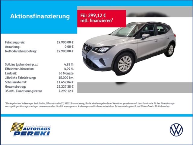 Seat Arona 20.652 km 19.900 &euro; Wanzleben-Börde OT Hohendodeleben 39164
