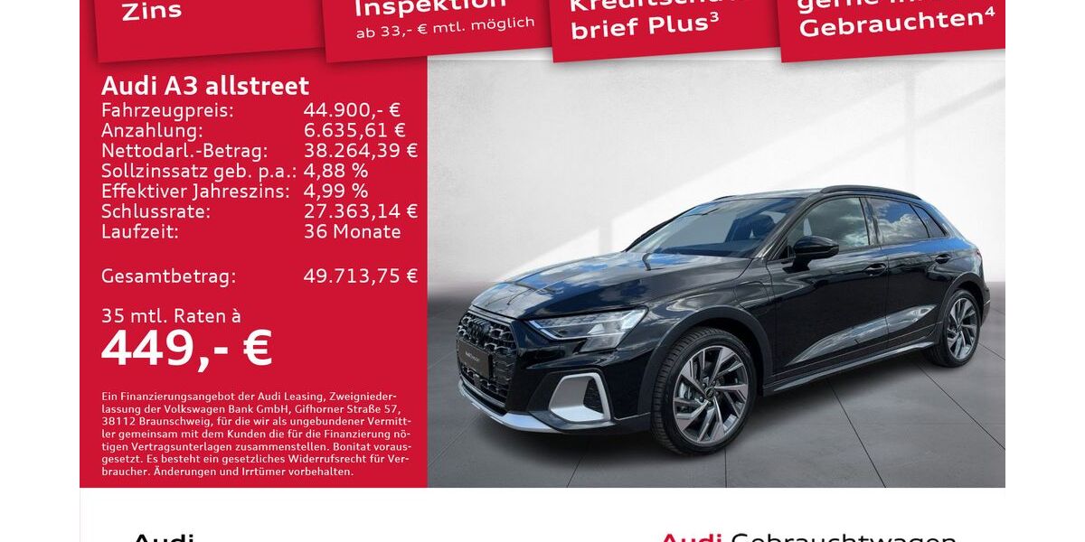 Audi A3 6.000 km 44.890 &euro; Dresden 01067