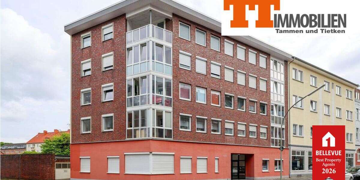 Etagenwohnung Wilhelmshaven - 3 Zimmer, 84 m&sup2;, 98.000&euro; | Angebot:27021106