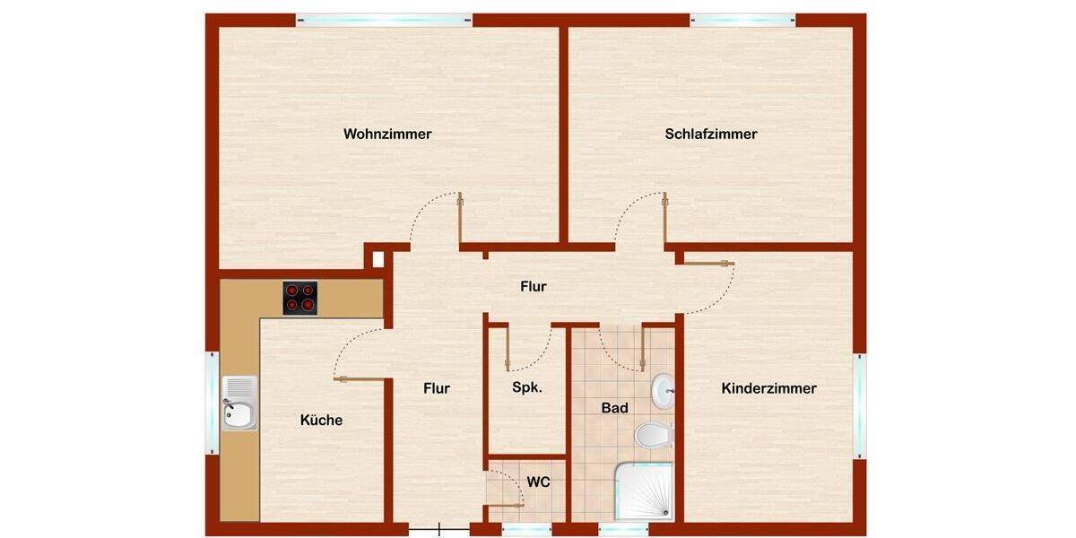 Mehrfamilienhaus, Wohnhaus Borkum - 6 Zimmer, 150 m&sup2;, 795.000&euro; | Angebot:25727573