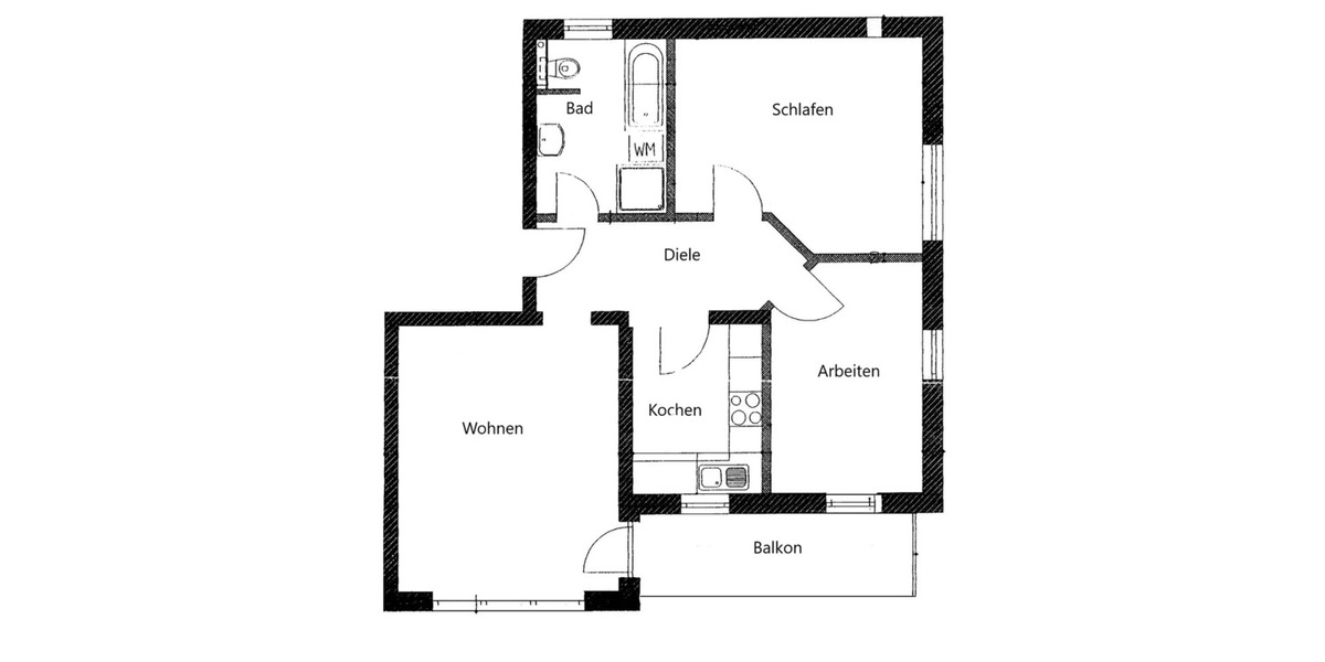 Wohnen auf Zeit Stollberg (Erzgebirge) - 3 Zimmer, 71 m&sup2;, 1.200&euro; | Angebot:23673871