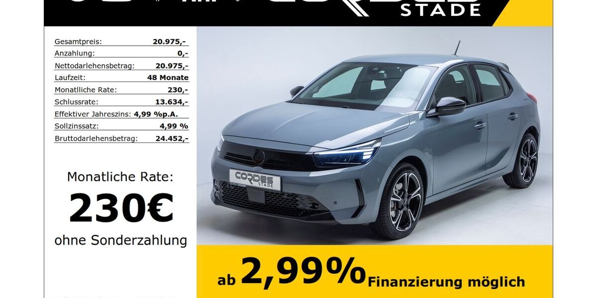 Opel Corsa 3.170 km 20.385 &euro; Stade 21680