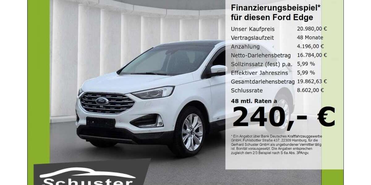 Ford Edge 161.189 km 20.980 &euro; Ruhstorf 94099