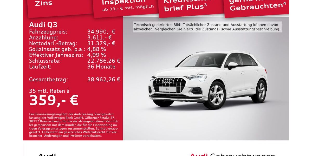 Audi Q3 19.235 km 33.485 &euro; Dresden 01067