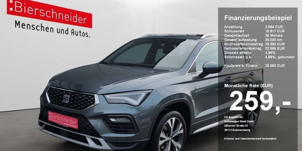 Seat Ateca 22.287 km 25.550 &euro; Regensburg 93055