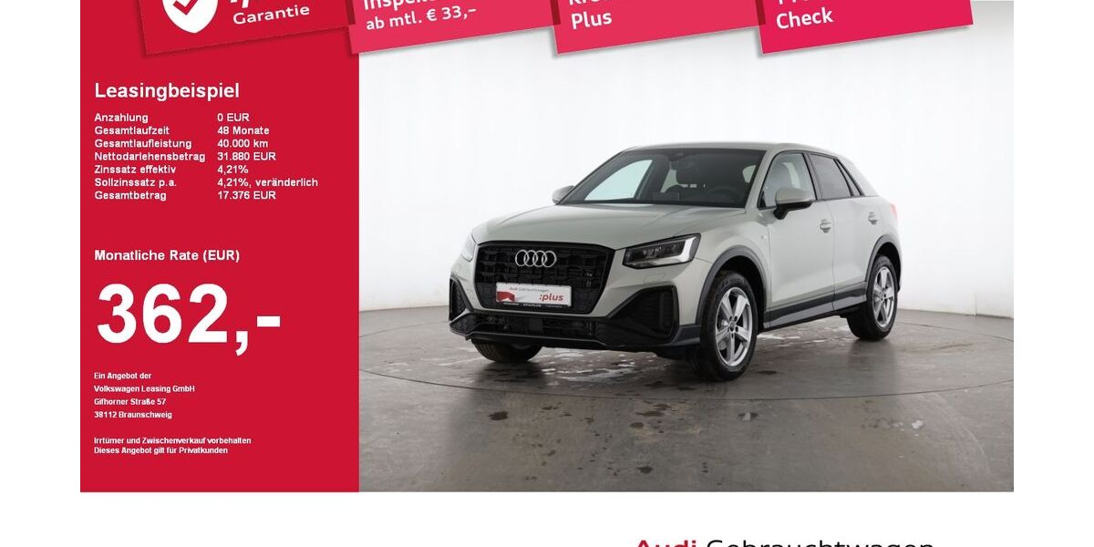 Audi Q2 28.325 km 29.970 &euro; Plattling 94447