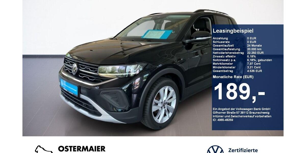 VW T-Cross 15.280 km 22.250 &euro; Mühldorf am Inn 84453