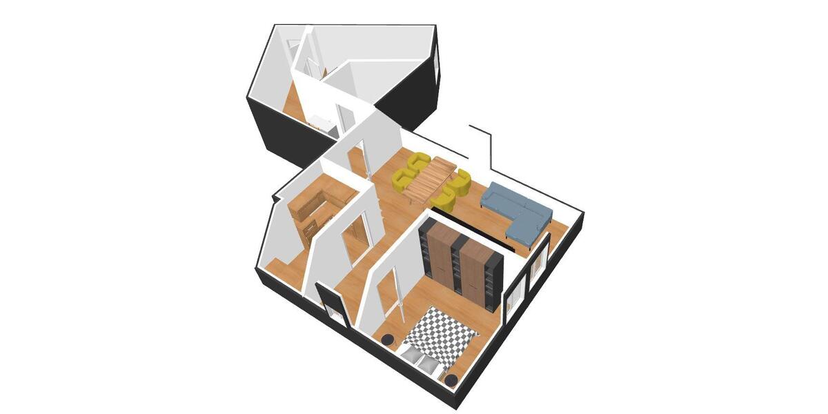 Dachgeschoßwohnung Gröditz - 3 Zimmer, 88 m&sup2;, 660&euro; | Angebot:26132946