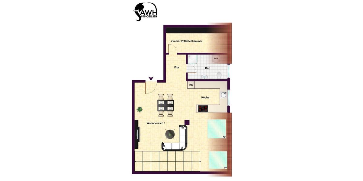 Etagenwohnung Crailsheim - 4 Zimmer, 105 m&sup2;, 900&euro; | Angebot:26645344