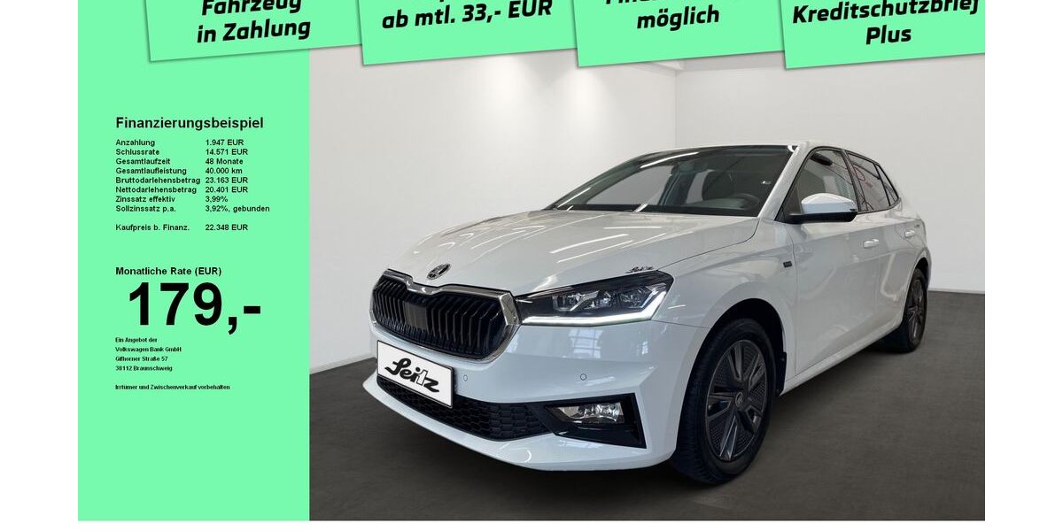 Skoda Fabia 18.530 km 21.948 &euro; Kempten 87439