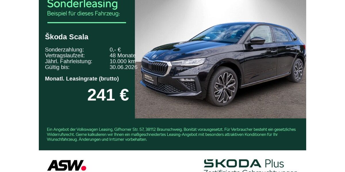 Skoda Scala 26.200 km 22.630 &euro; Bad Rappenau 74906