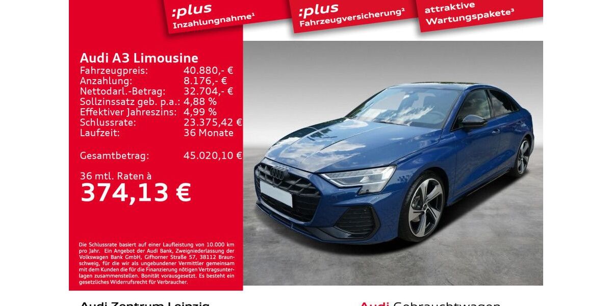 Audi A3 5.706 km 39.980 &euro; Leipzig 04129