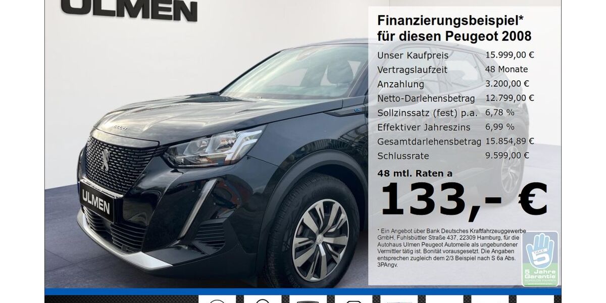 Peugeot 2008 34.980 km 15.999 &euro; Düsseldorf 40233