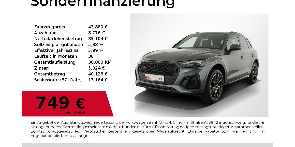 Audi Q5 55.200 km 43.880 &euro; Nürnberg 90441