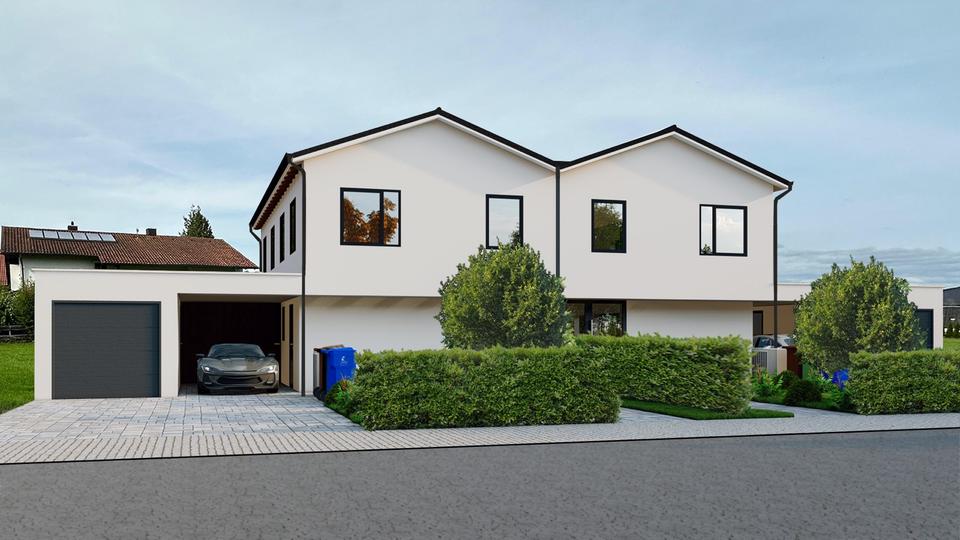 Neubau Doppelhaushälfte ca. 143m2, EH40 mit Garten in Tiefenbach 4 zimmer