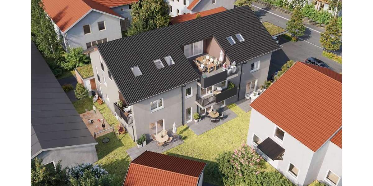 Etagenwohnung Bad Aibling - 3 Zimmer, 63 m&sup2;, 442.000&euro; | Angebot:26791452