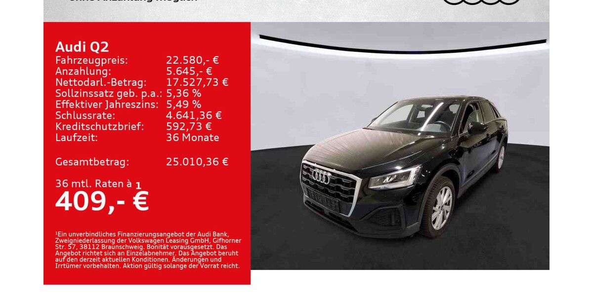 Audi Q2 48.000 km 21.980 &euro; Würzburg 97076