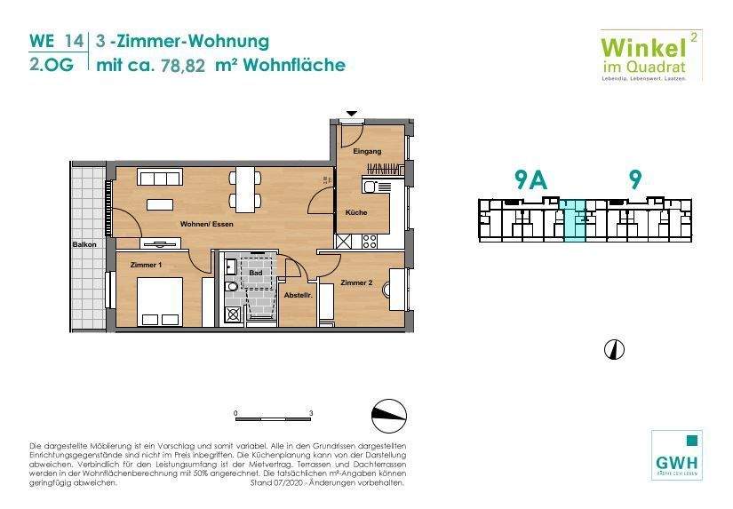 Charmante Neubauwohnung in LaatzenRethen, 3 ZKB, perfekt gelegen 3 zimmer