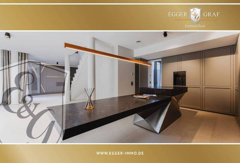 DESIGN TRIFFT NATUR - PENTHOUSE-FEELING AN DER ISAR