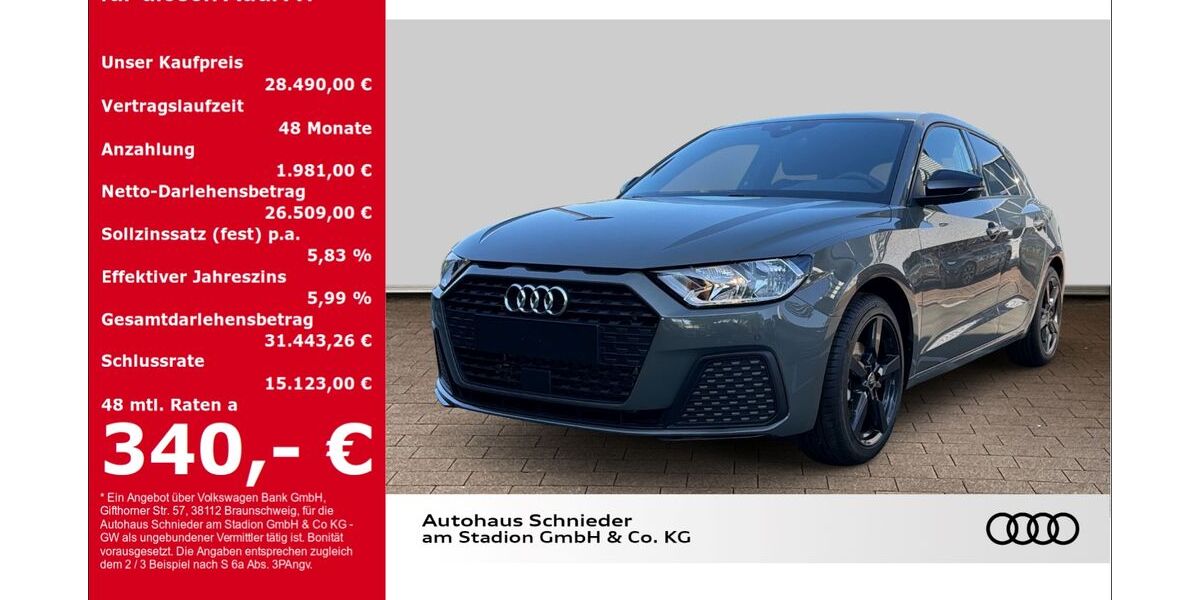Audi A1 1.500 km 28.490 &euro; Herford 32052