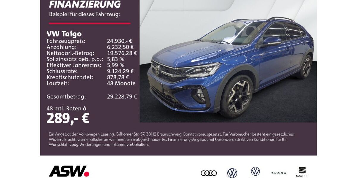 VW Taigo 16.800 km 24.930 &euro; Weinsberg 74189