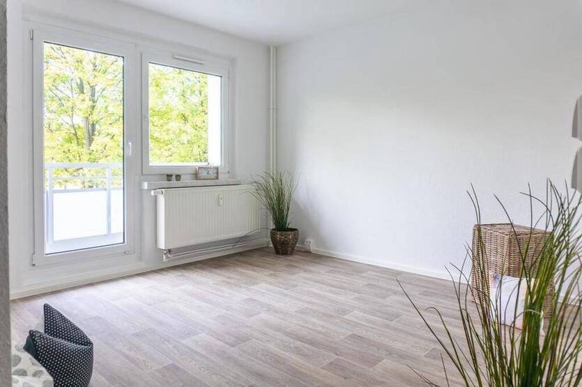 Wohnen ohne Hindernisse - 1-Raum-Wohnung ebenerdig erreichbar