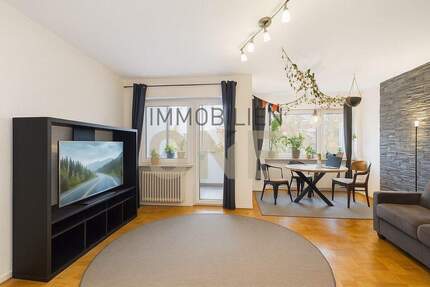 Modernisierte 4-Zimmer-Wohnung mit Loggia und Garage 4 zimmer
