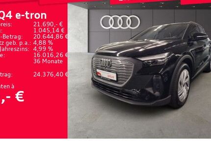 Audi Q4 e-tron 30.993 km 21.690 € Frankfurt am Main 60314