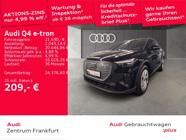Audi Q4 e-tron 30.993 km 21.690 € Frankfurt am Main 60314