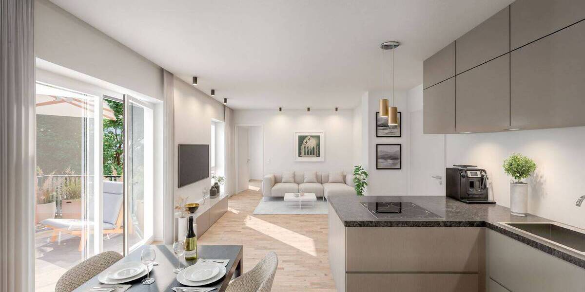 Etagenwohnung Lappersdorf Lorenzen - 2 Zimmer, 434.900&euro; | Angebot:25666159