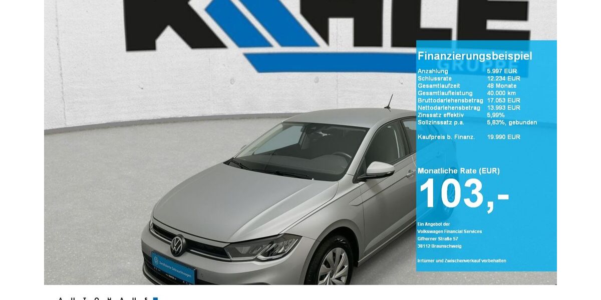 VW Polo 3.902 km 19.990 &euro; Walsrode 29664