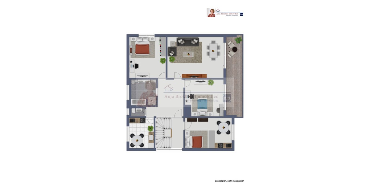 Viel Raum für 1 bis 3 Familien oder wohnen und vermieten! - Zweifamilienhaus Gütersloh Avenwedde | Angebot:23607385