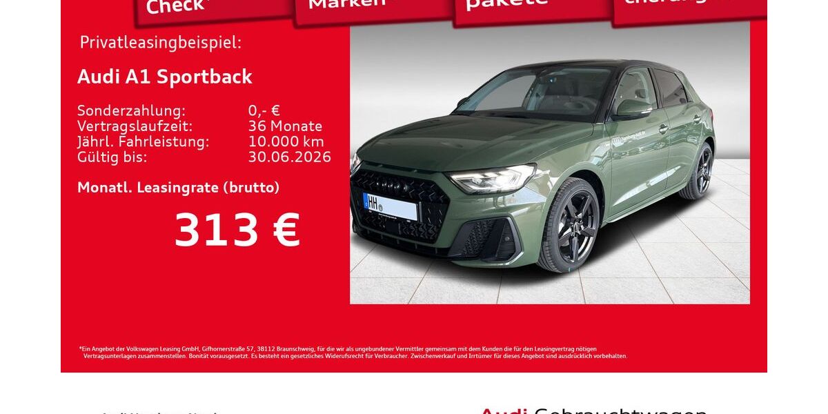 Audi A1 1.890 km 27.450 &euro; Hamburg 22419