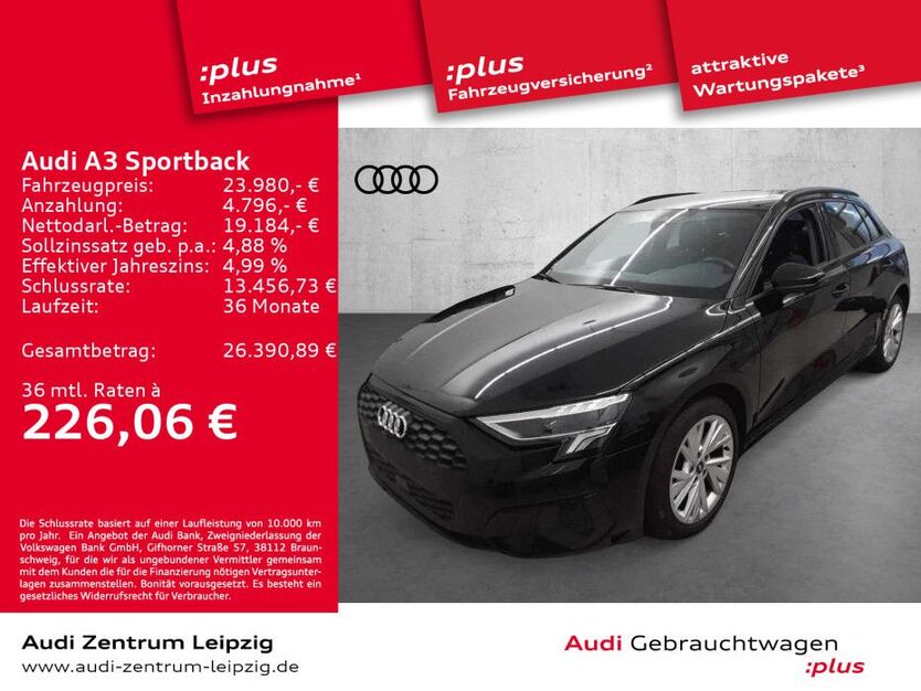 Audi A3 31.992 km 23.980 € Leipzig 04129